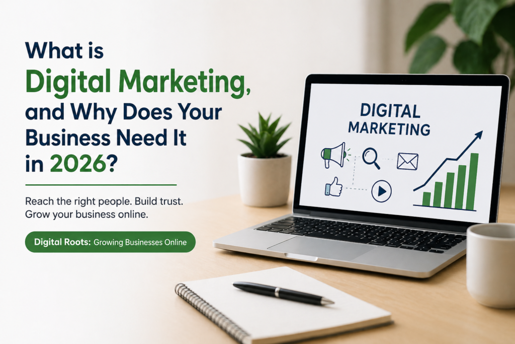 What is digital marketing, and why does your business need it in 2026?